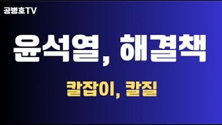 윤석열, 해결책 / \