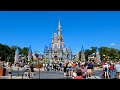 Magic Kingdom 2023 Fall Afternoon Walkthrough in 4K | Walt Disney World Orlando Florida October 2023