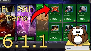 Full Run Through of 6.1.1 Tentitive Steps - Easy Path - No Retreat - 2023 - MCOC