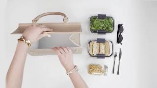 What Fits - Cream Large Luncher | Modern Picnic