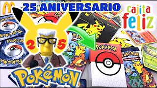 Cajita Feliz POKÉMON 25 Aniversario (1996-2021) | Colección de Cartas Pokemon McDonalds @TOYSHOTS