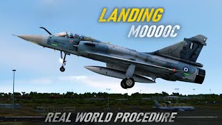 Mirage 2000C Landing | Real World Procedure