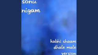 Sonu Nigam - Kabhi Shaam - DJ EA7 REMIX