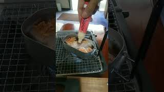 【キャンプ飯】メスティンでチキンラーメンを作る！　#shorts 　#メスティン 　#メスティンレシピ