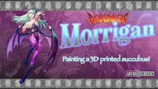 Painting a 1/4 scale Morrigan!