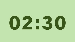 2.5 Minute | 150 Second Countdown Timer