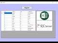 VB. net Tutorial import data from Excel to SQL server with source code