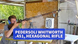 Pedersoli Whitworth .451,  hexagonal rifle