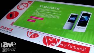 ISE 2017: Eiki Presents Viondis Touch Screen Display - in German