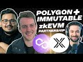 Polygon and Immutable zkEVM Partnership with Sandeep Nailwal & Robbie Ferguson