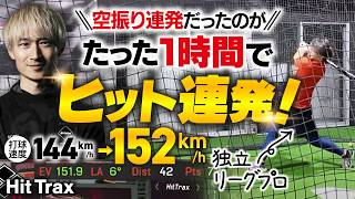 MLB御用達の最新テクノロジーで計測！たった1時間でヒット率爆増【Hit Trax】