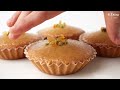 상큼함이 폭발하는 오렌지 얼그레이 연유 마들렌 🍊 촉촉하고 부드러워요 orange earl grey condensed milk madeleine｜sizning