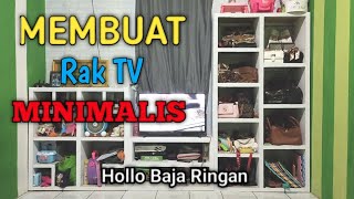 Rak Tv Minimalis dari Hollo Baja Ringan