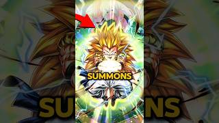 Summoning for NEW LF SSJ3 GOTENKS🥵!(Dragon Ball Legends) #dragonballlegends #dbl #dblegends