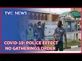 COVID-19: Police check compliance with no gathering order at Mosques in Lagos