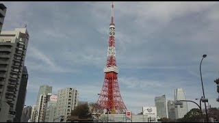 《乗り換え》都営三田線、芝公園駅から大江戸線、赤羽橋駅へ。 Shibakoen  Akabanebashi