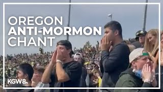 University of Oregon apologizes after anti-Mormon chant during BYU game