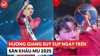 Hương Giang suy sụp ngay tại sân khấu MU 2025, giọng nước mắt đã tuôn trào #huonggiang