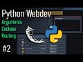 Python Webdev #2 - Cookies and Arguments (Flask)