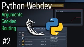 Python Webdev #2 - Cookies and Arguments (Flask)