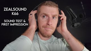 ZealSound USB Microphone Review \u0026 Sound Test (Model: K66)