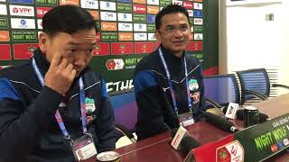 HLV Kiatisuk muốn “xử” Hồng Duy, tự hào khi các cầu thủ trẻ HAGL cầm hoà dàn sao Nam Định