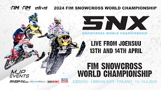 FIM SNOWCROSS WORLD CHAMPIONSHIP Joensuu, Finland 14.4.2024