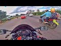 HER REACTION SEEING SUPERBIKE HAYABUSA | POWER WHEELIE POPED