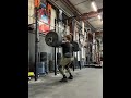 265lb pause split jerk + split jerk