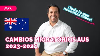 ⚠️Importante⚠️  Cambios migratorios 2024 🇦🇺 ¡Todo lo que necesitas saber!