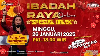 IBADAH ONLINE 18.30 WIB - 26 JANUARI 2025 || Pdm. Ana Hardiyanto