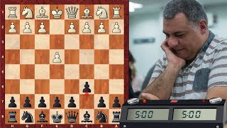 LIVE Blitz (Speed) Chess Game #758 vs  Koshka (2087) (Caro-Kann: Panov-Botvinnik attack) (B13)