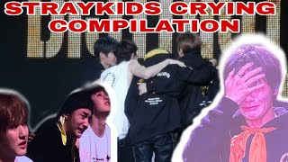 STRAYKIDS CRYING COMPILATION | District 9 Unlock Day 2