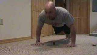 crazy guy obessed with 100 perfect pushups