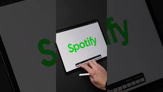 I made SPOTIFY an Animation in procreate