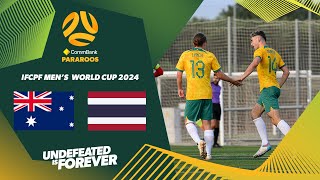 CommBank Pararoos v Thailand | IFCPF World Cup 2024