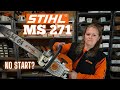 Stihl MS 271 Chainsaw!  Why Won't My Chainsaw Start ?!   Let's Find Out!