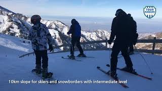 Skiing Fun in Shymbulak Ski Resort, Almaty Kazakhstan