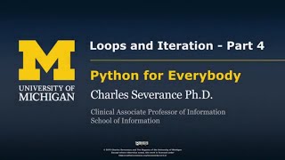Python Course #5.4 - Loop Idioms (part 4/4)