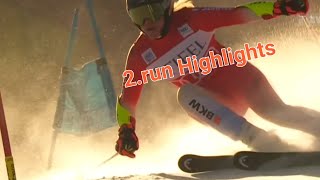 Ski Alpin Women's Giant Slalom Killington(USA) 2.run Highlights 2023