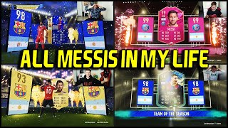 All Lionel MESSIs I packed in FIFA 🔥 FIFA 22 Ultimate Team Pack Opening Animation Gameplay PS5