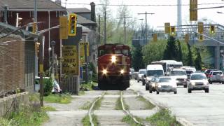 RAILREEL CN 4770 Burford Sub Street Running Brantford Ont. 4-25-2012