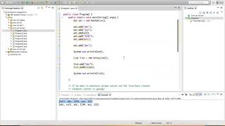 Set Interface - HashSet || EnumSet || LinkedHashSet || TreeSet