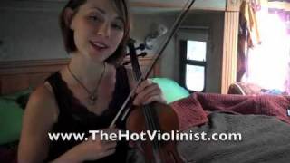 Hot Beginner Violin Tip #3: Your First Sound!