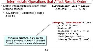 Java Parallel Streams Internals: Order of Results for Aggregate Operations