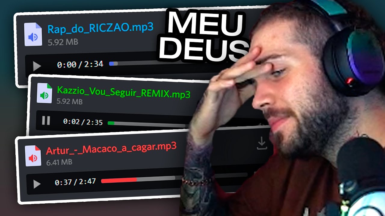 Reagindo às Vossas Músicas Youtube