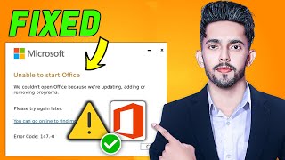 How to Fix Unable to Start Office Error Code 147-0 - We Couldn't Open Microsoft Office (Updated)