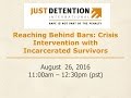 Reaching Behind Bars: Crisis Intervention for Incarcerated Survivors