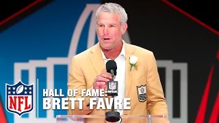 Brett Favre Hall of Fame Speech | 2016 Pro Football Hall of Fame | NFL