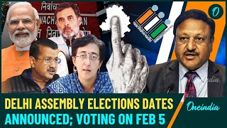 Delhi Assembly Election: Delhi To Vote On February 5, Counting On February 8 | Key Details